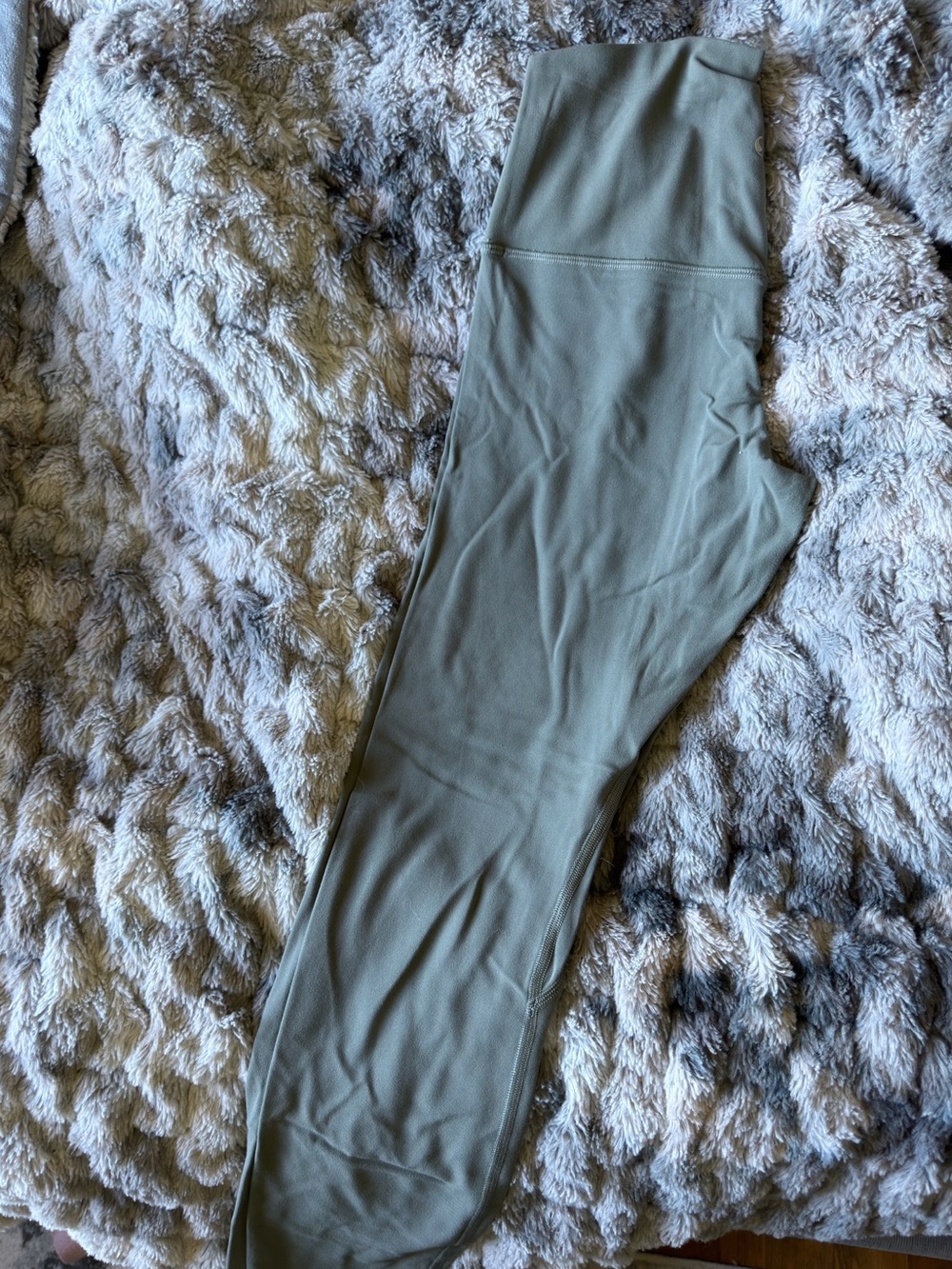 lululemon athletica Olive Green High-Rise Leggings